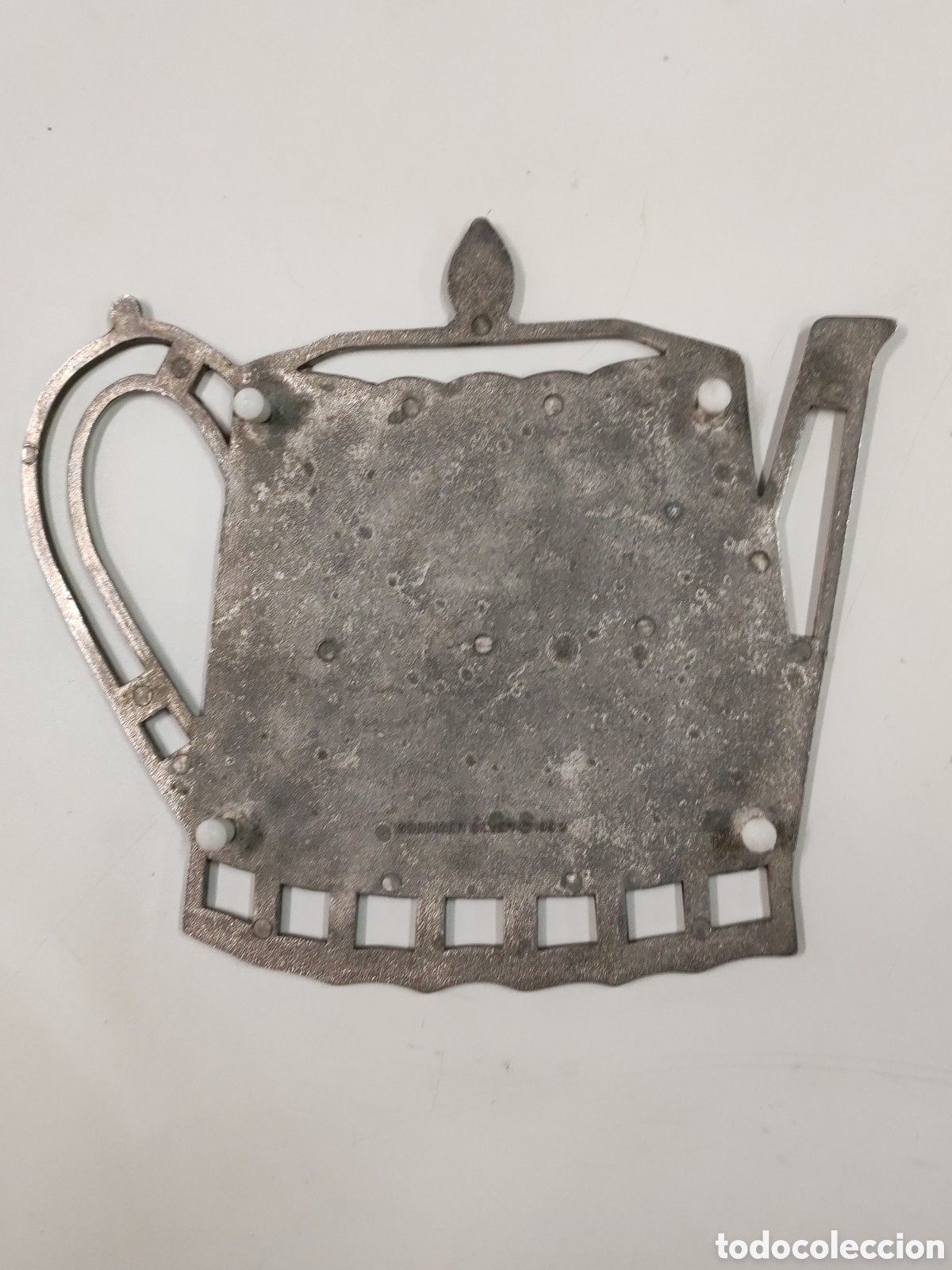 Vintage: Salvamanteles Tetera Godinger Silver - Foto 4