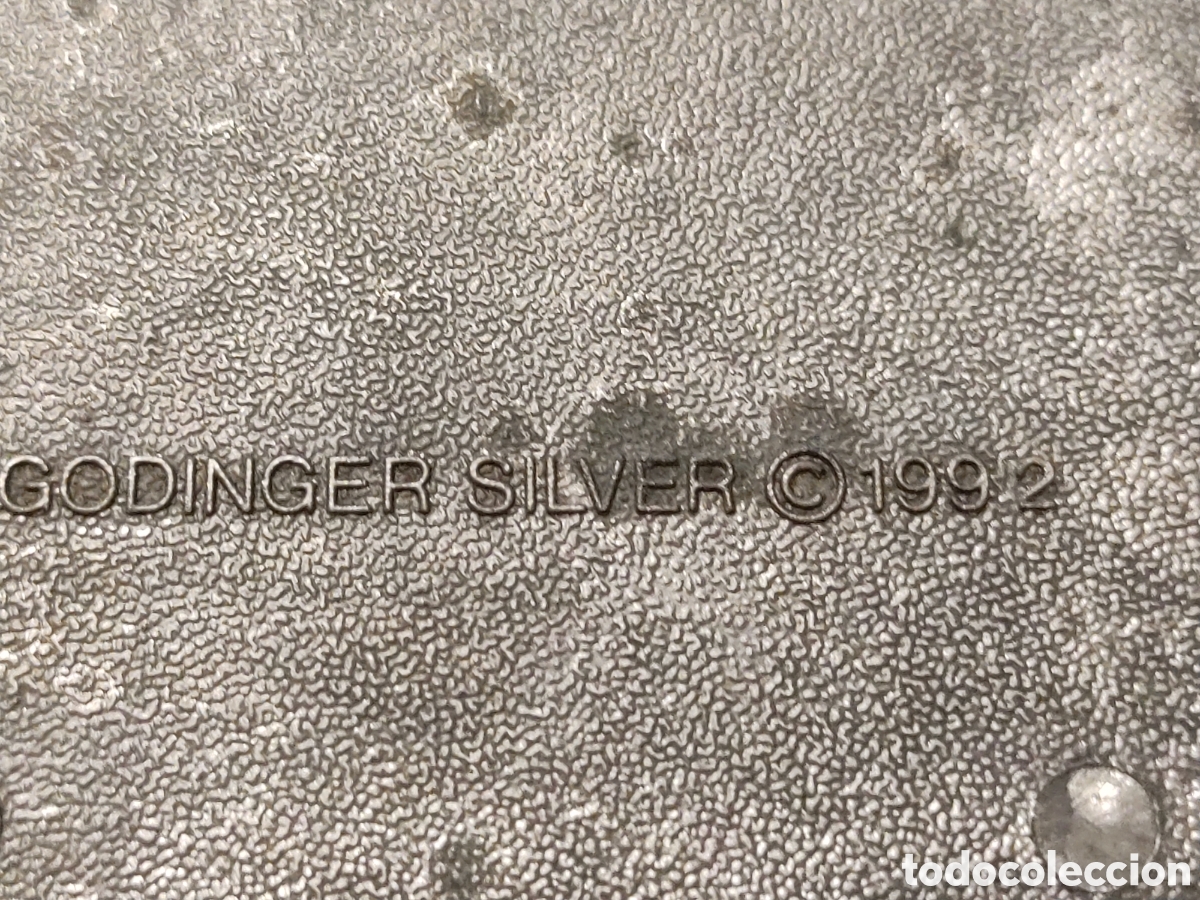 Vintage: Salvamanteles Tetera Godinger Silver - Foto 5