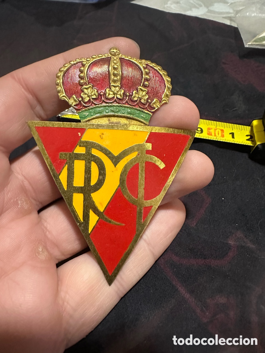 Vintage: Escudo Vespa Real Moto Club Espa&ntilde;a