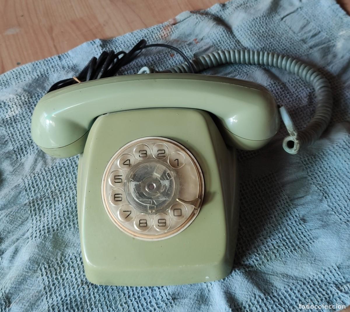 Vintage: TELEFONOS VINTAGE 70 DE RUEDA - Foto 2