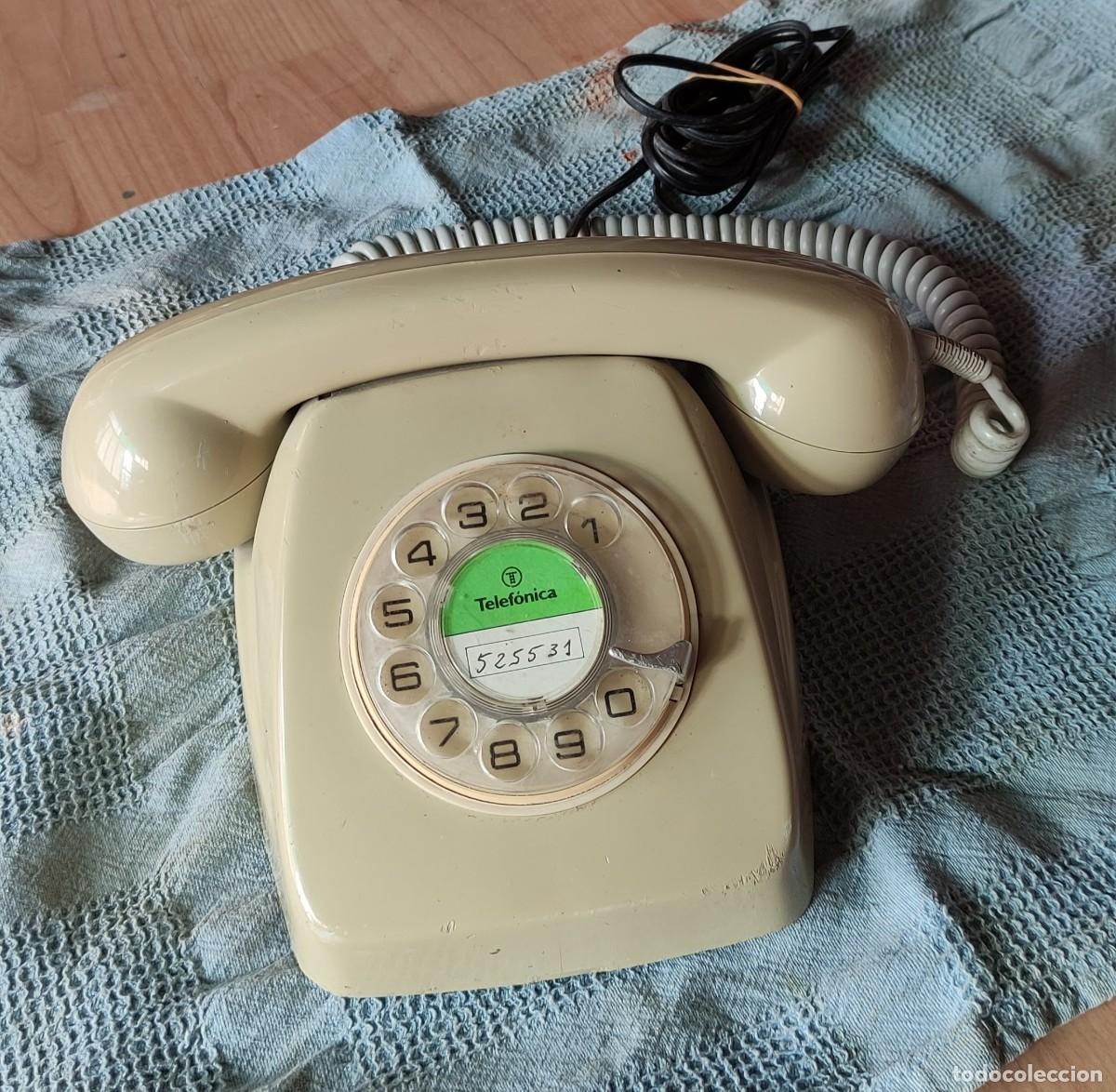 Vintage: TELEFONOS VINTAGE 70 DE RUEDA - Foto 4
