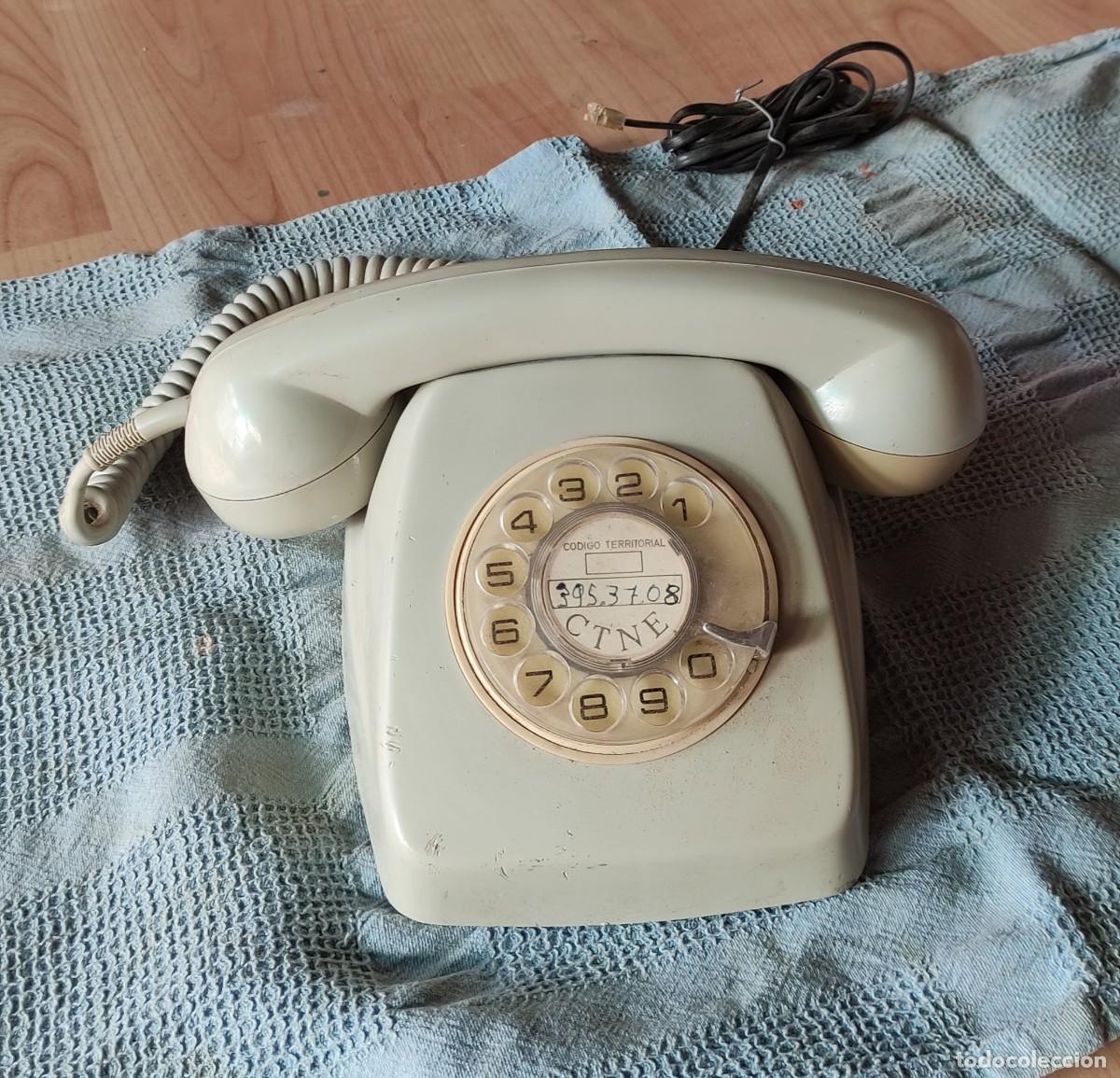 Vintage: TELEFONOS VINTAGE 70 DE RUEDA - Foto 10
