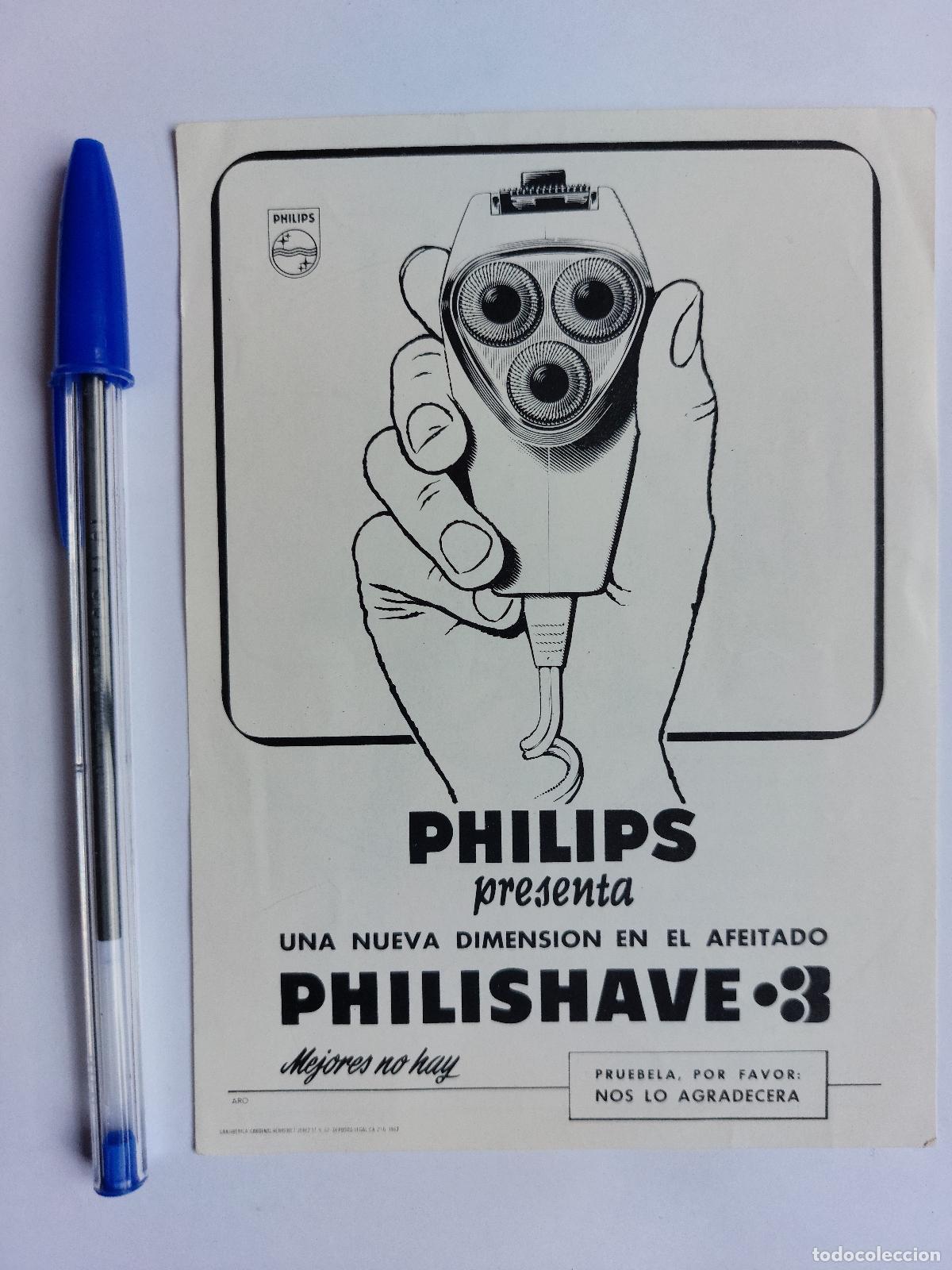 Vintage: PUBLILCIDAD PHILIPS * MAQUINA DE AFEITAR