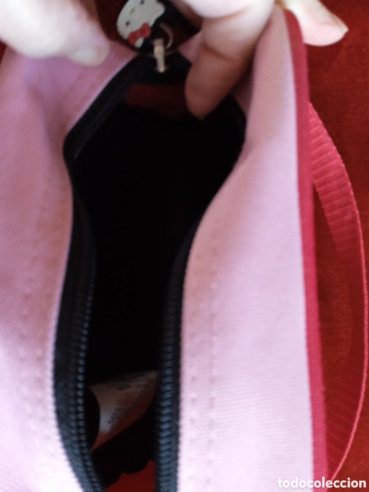Vintage: Bolso ni&ntilde;a HelloKitty Rosa - Foto 6