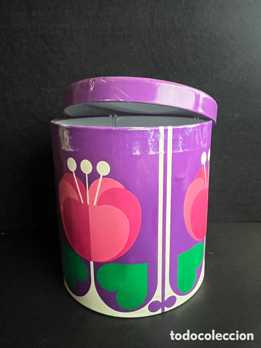 Vintage: Caja Cola-Cao a&ntilde;os 70 - Foto 3