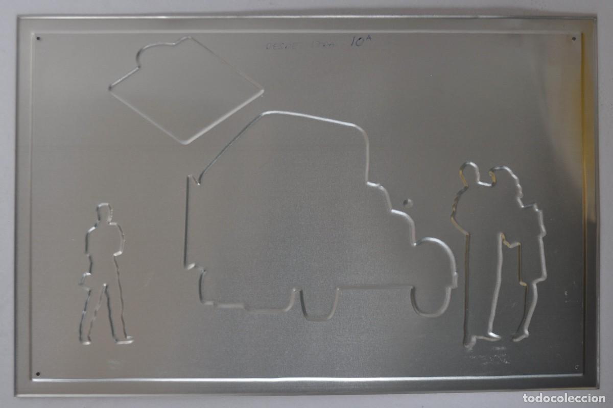 Vintage: PLACA METAL SERIGRAFIADA-TEDDY SMITH - Foto 4