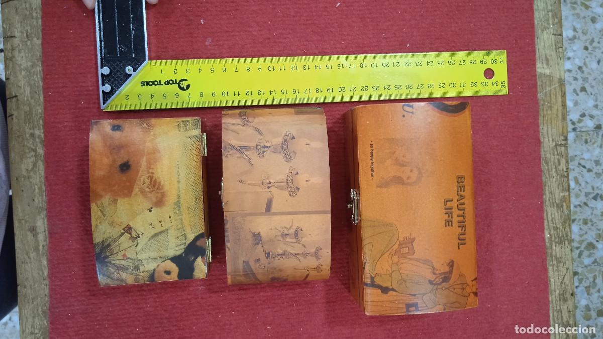 Vintage: CAJAS DE MADERA CON CIERRE - Foto 3