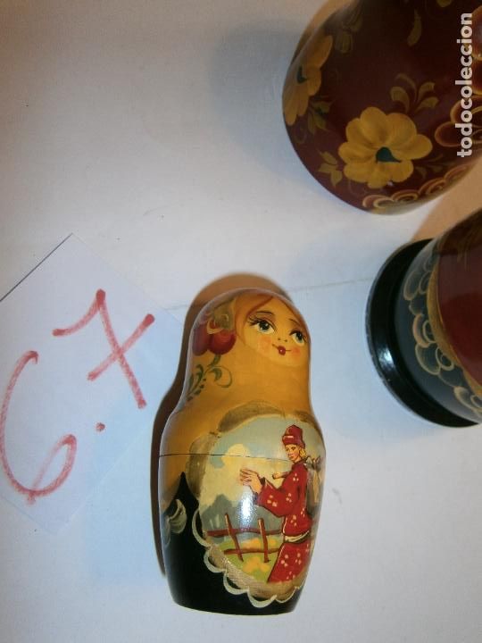 Vintage: MU&Ntilde;ECA ORIGINAL MATRIOSHKA - Foto 3
