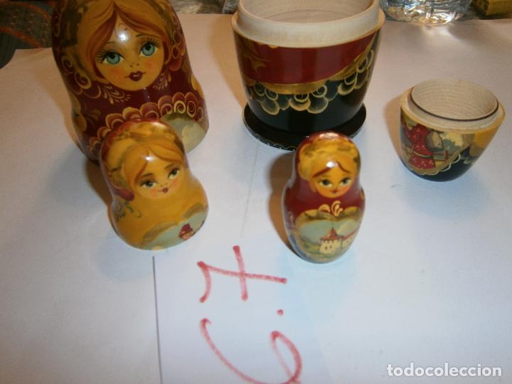 Vintage: MU&Ntilde;ECA ORIGINAL MATRIOSHKA - Foto 4