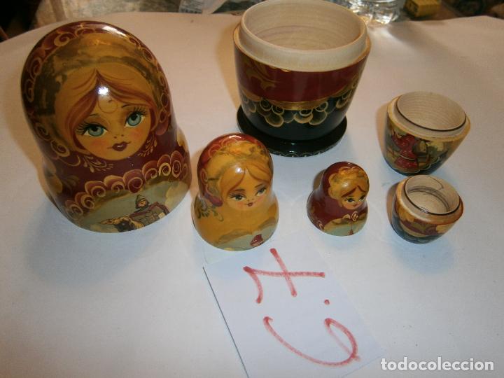 Vintage: MU&Ntilde;ECA ORIGINAL MATRIOSHKA - Foto 6