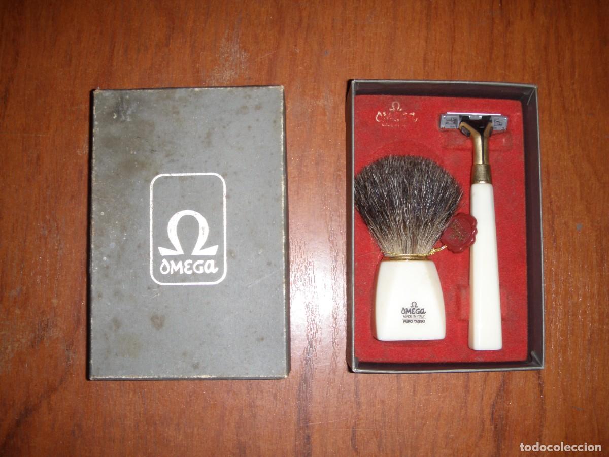 Vintage: SET DE AFEITADO VINTAGE MARCA OMEGA - Foto 1