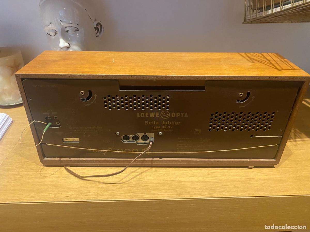Vintage: Radio vintage Loewe de madera - Foto 11