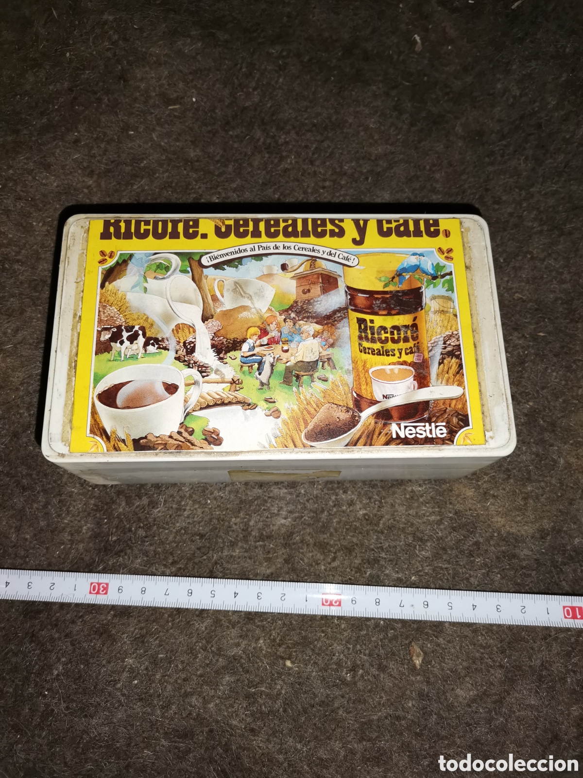 Vintage: Cajita plastico vintage ricore nestle