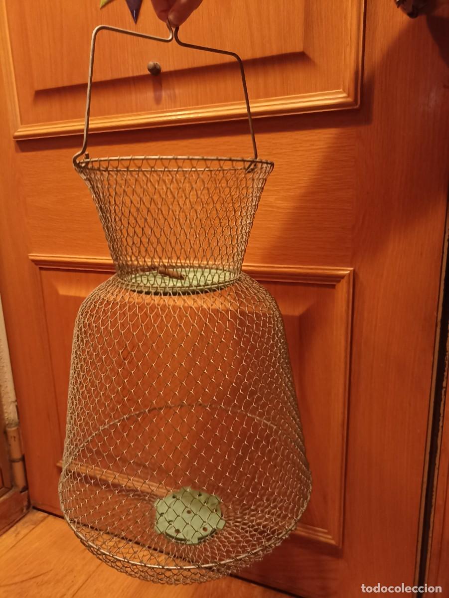 Vintage: CESTA DE PESCA VINTAGE FRANCIA - Foto 1