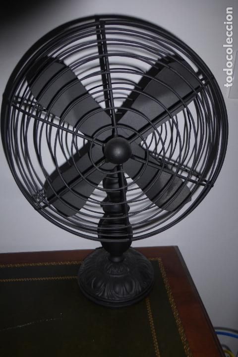 Vintage: Ventilador de metal de estilo vintage
