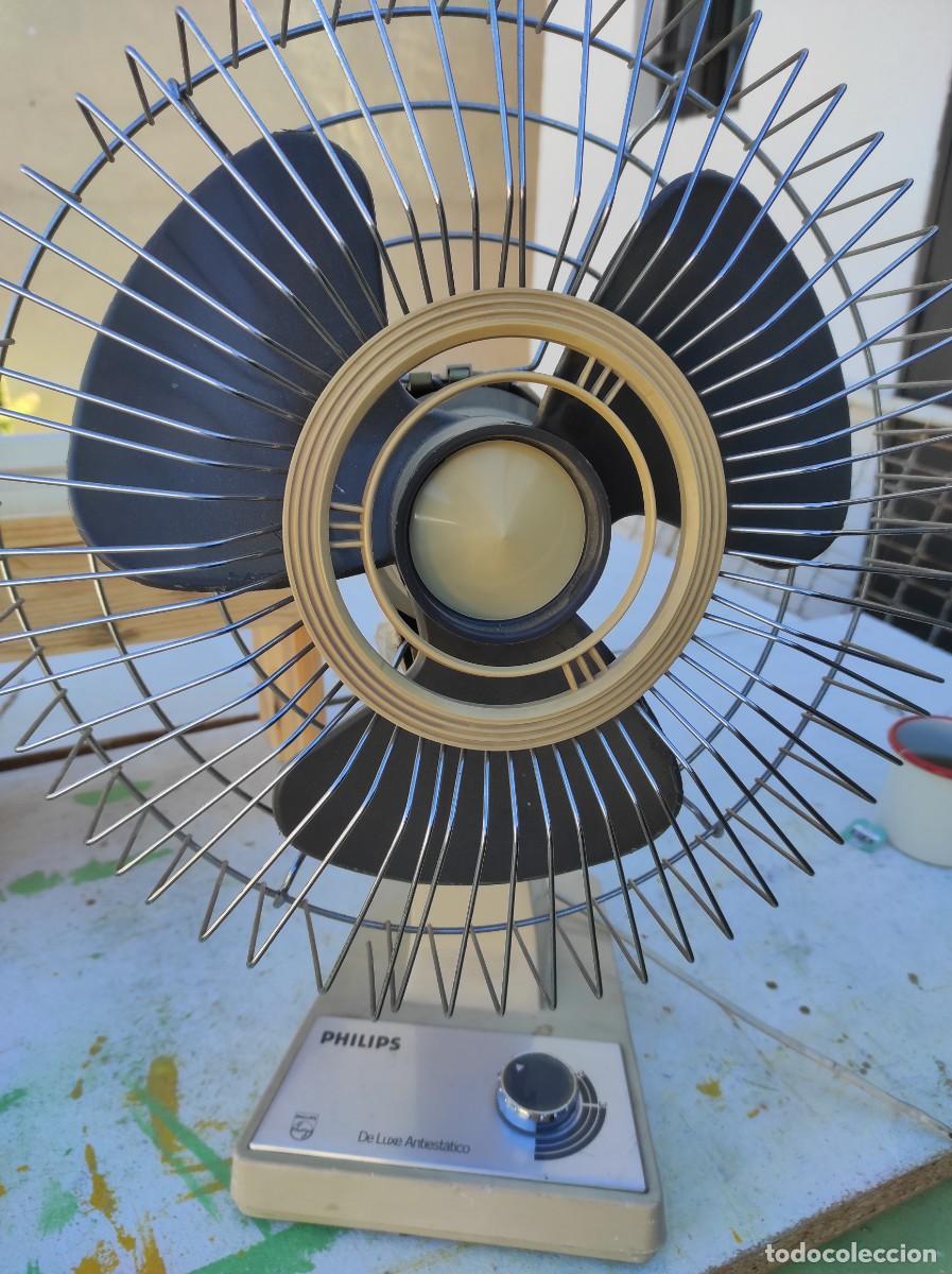 Vintage: Ventilador Philips de luxe antiest&aacute;tico - Foto 1