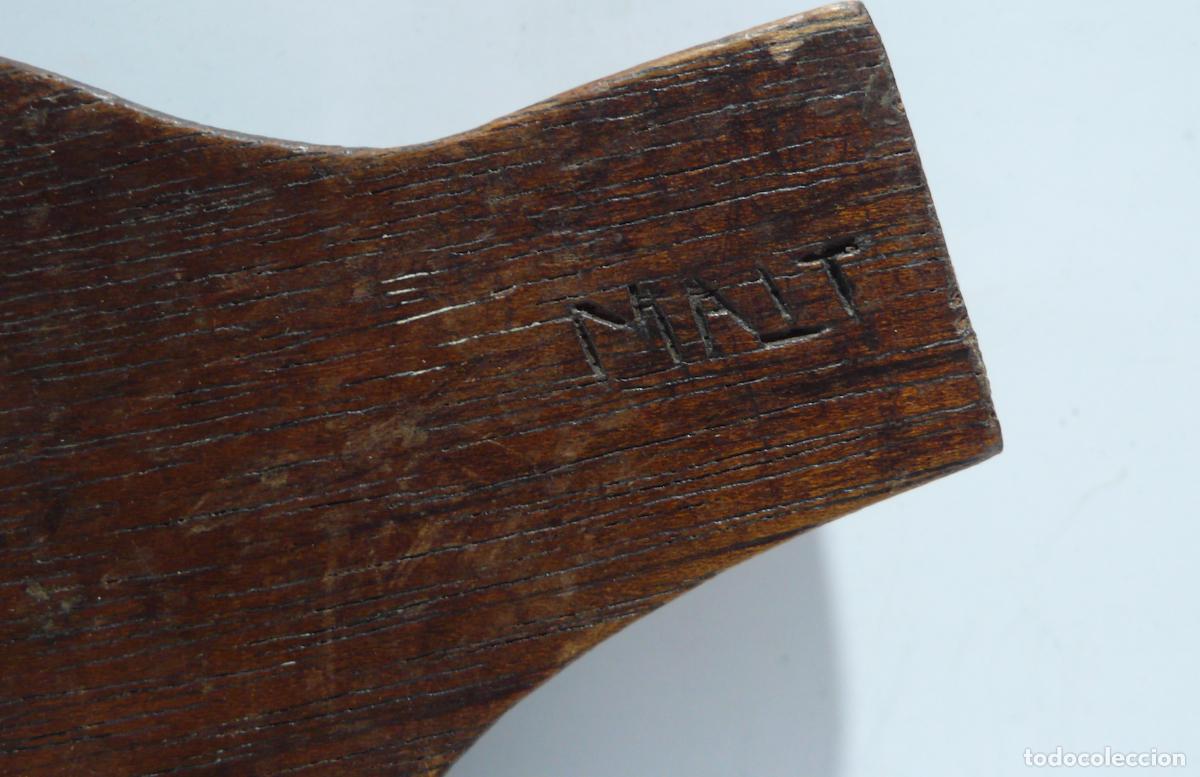 Vintage: CABEZA DE MUJER TALLADA MADERA - Foto 3