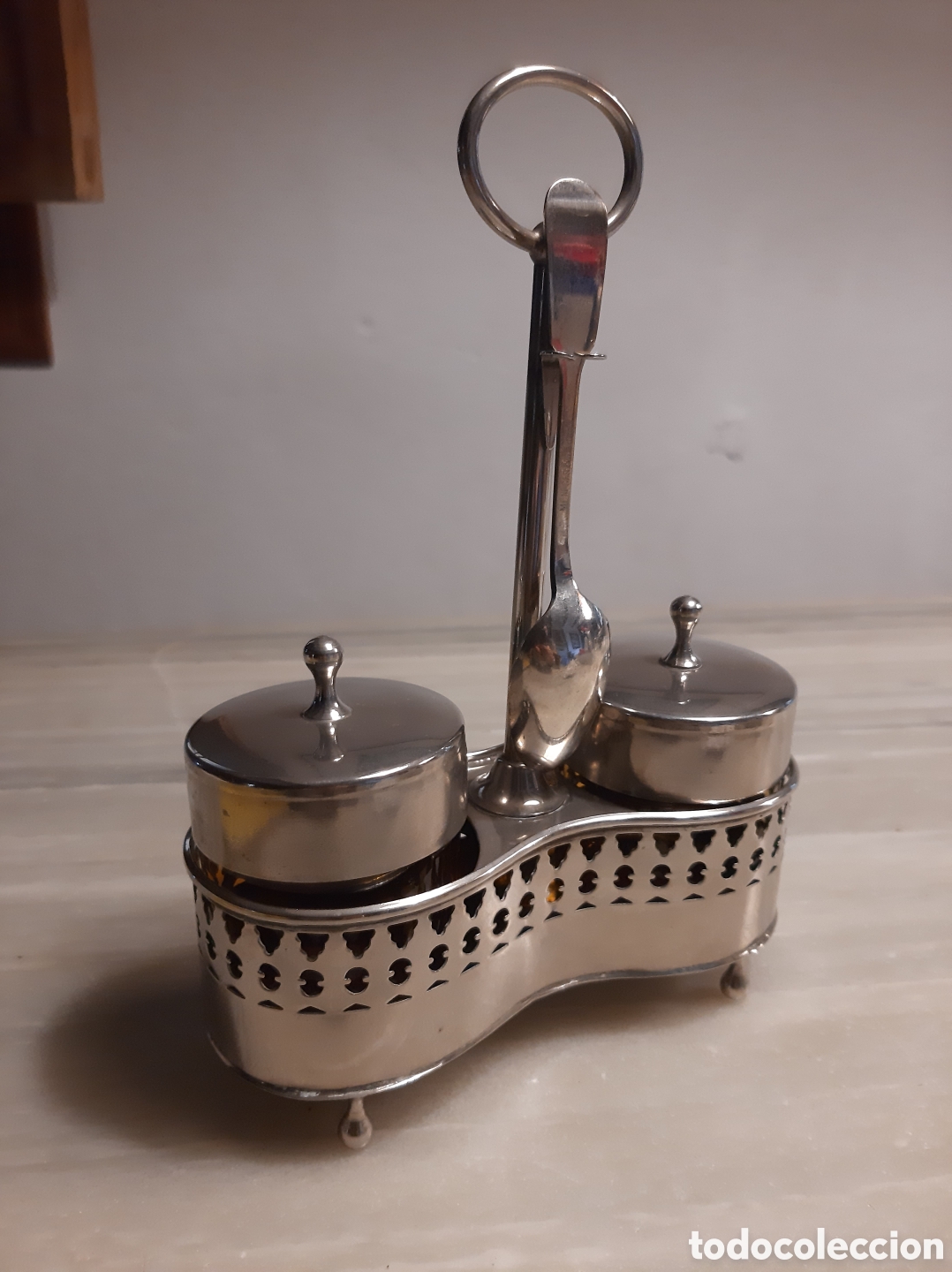 Vintage: Salsera o especiero antiguo - Foto 3