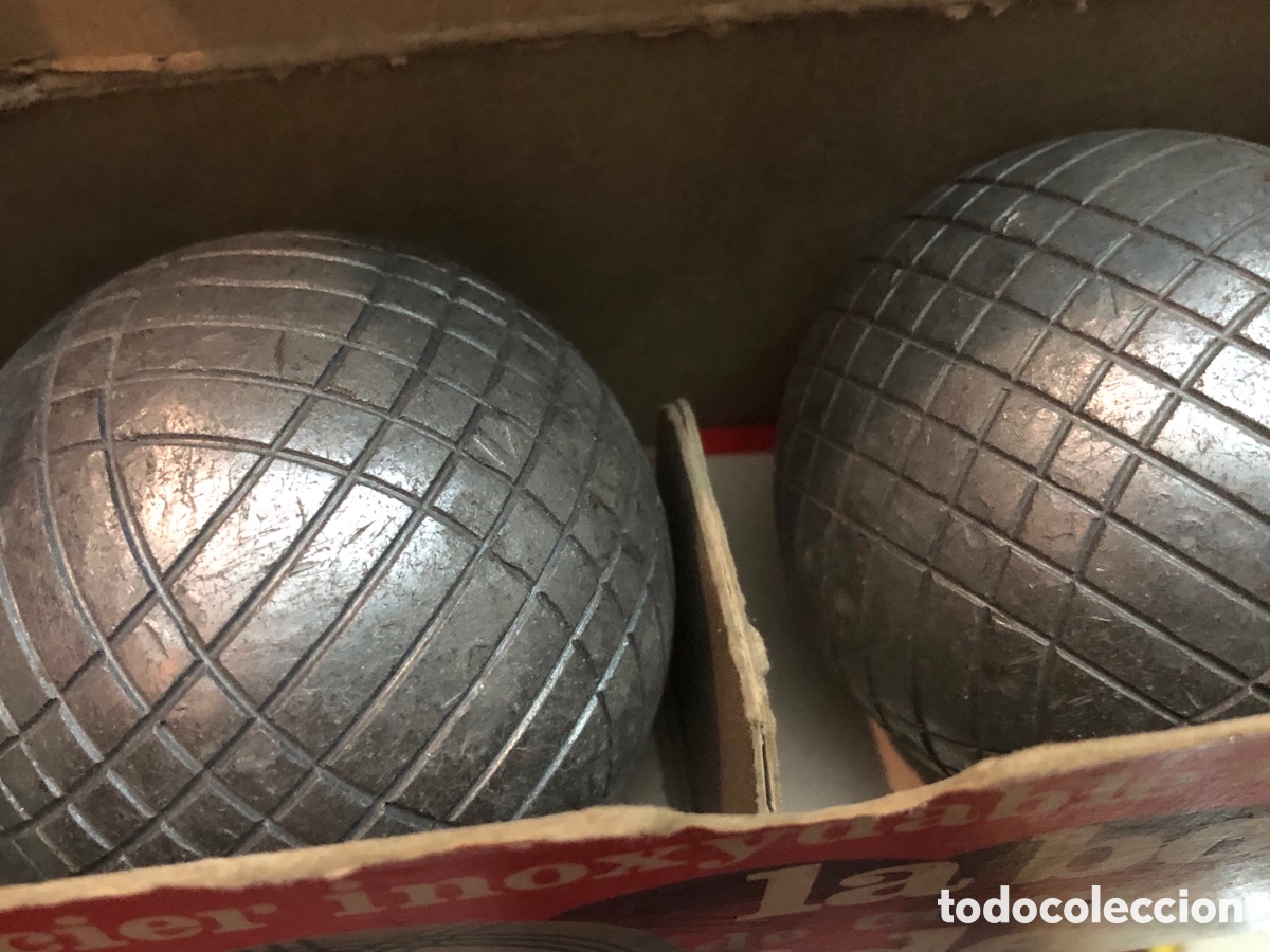 Vintage: Bolas de petanca Francesas /para triplete / de competici&oacute;n - Foto 3