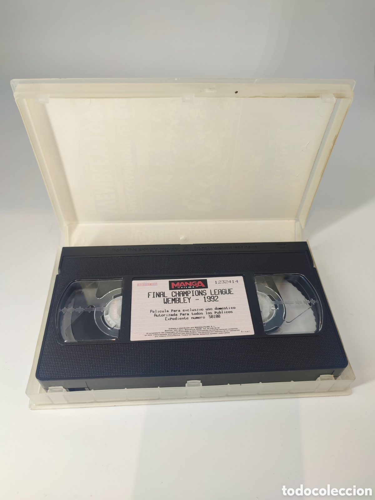 Vintage: Cinta de v&iacute;deo Wembley, 1992 - Foto 3