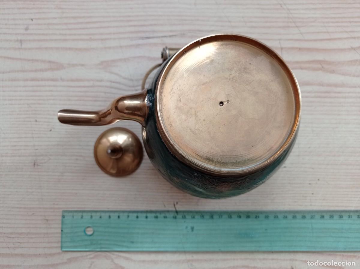 Vintage: Tetera De Laton - Cobre - Foto 5