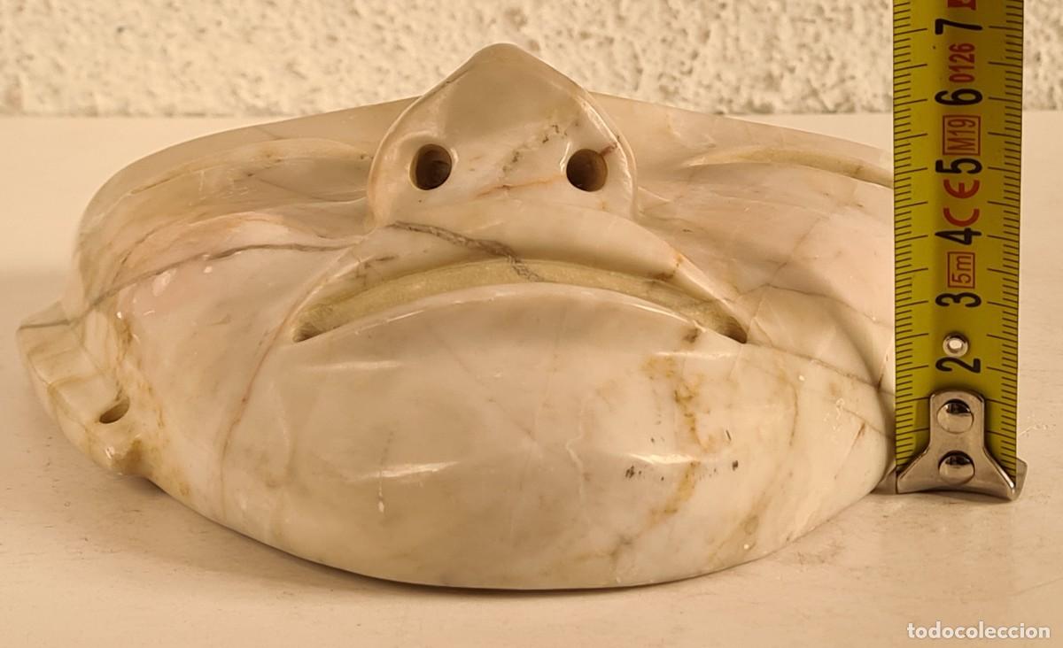 Vintage: M&aacute;scara de M&aacute;rmol Rostro Oriental - Decoraci&oacute;n - Foto 23