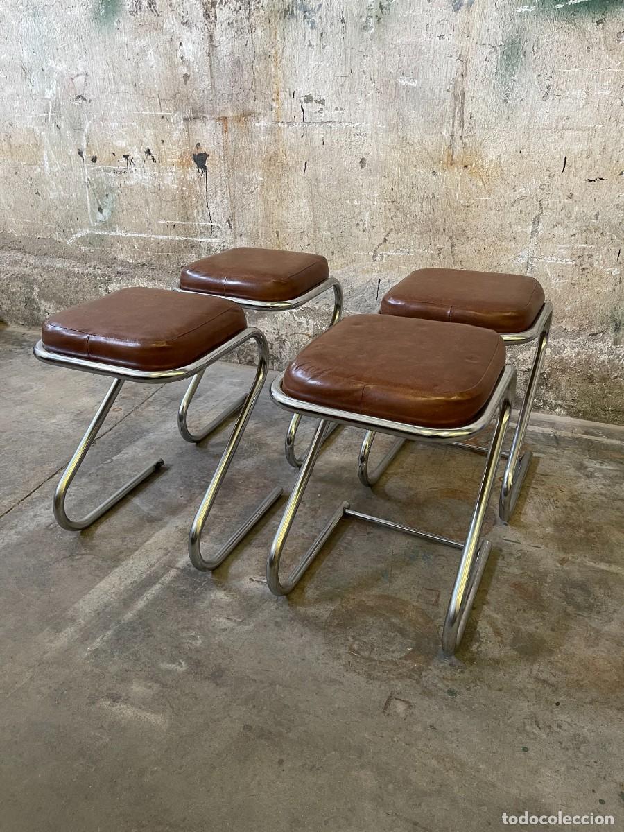 taburete tipo industrial o colegio . asiento de - Kaufen Vintage-Möbel in  todocoleccion