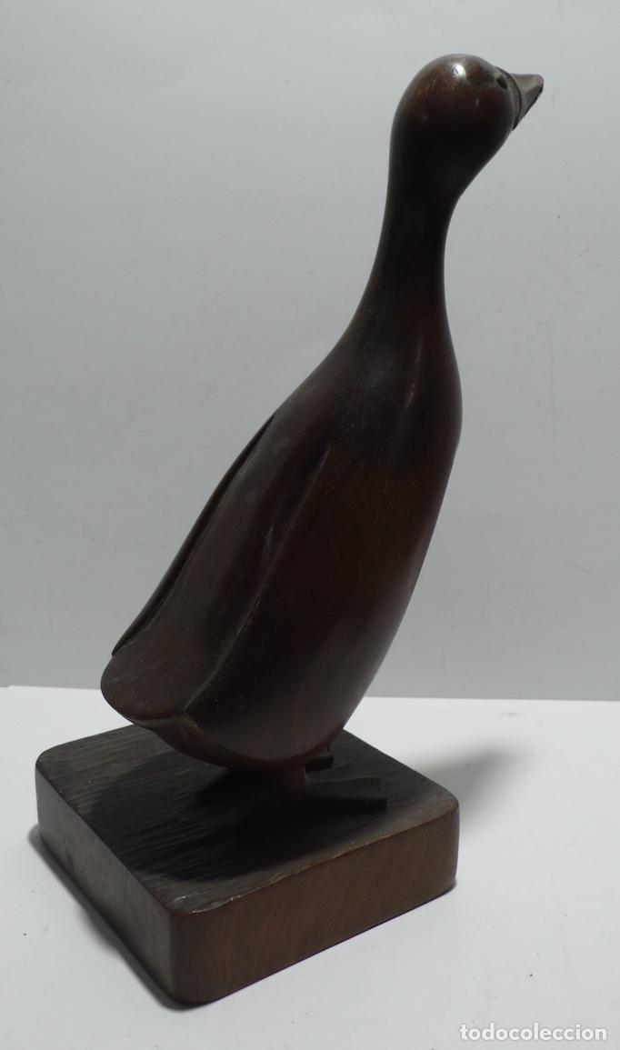 Vintage: PATO EN MADERA - Foto 3