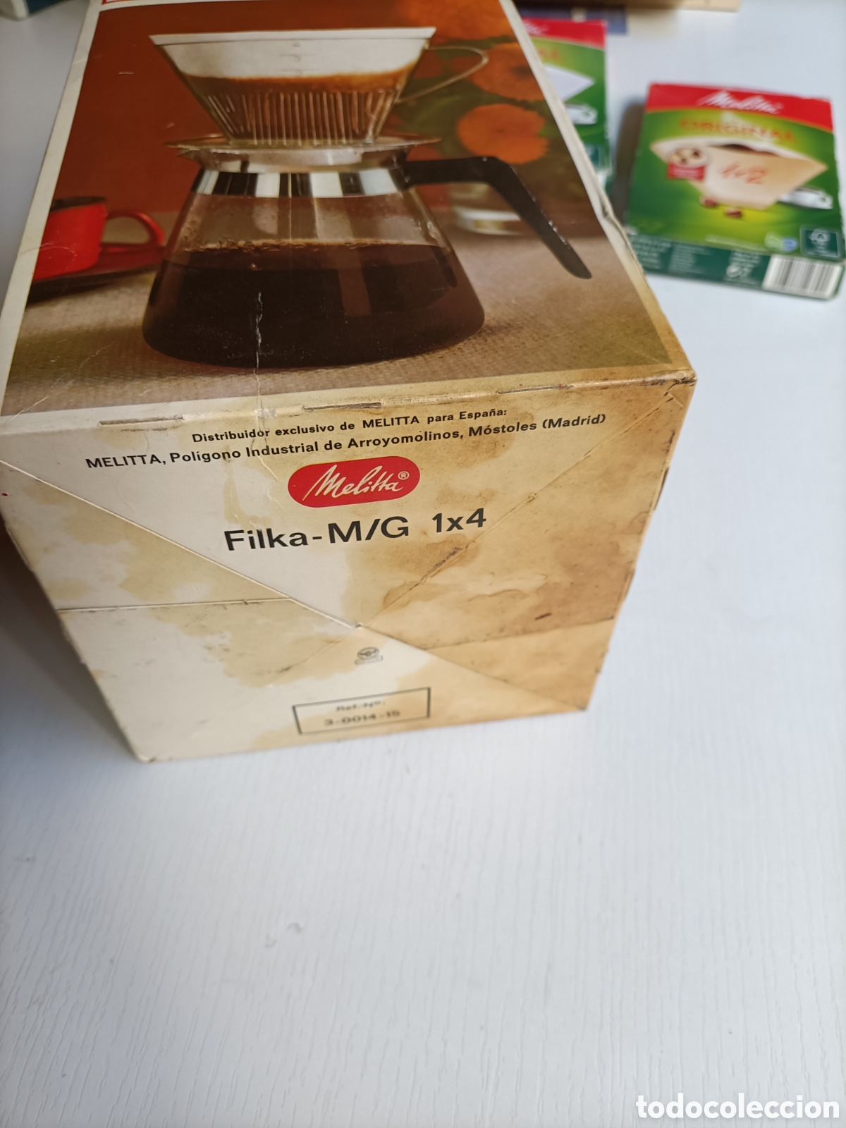 Vintage: Cafetera Melitta y filtros - Foto 3