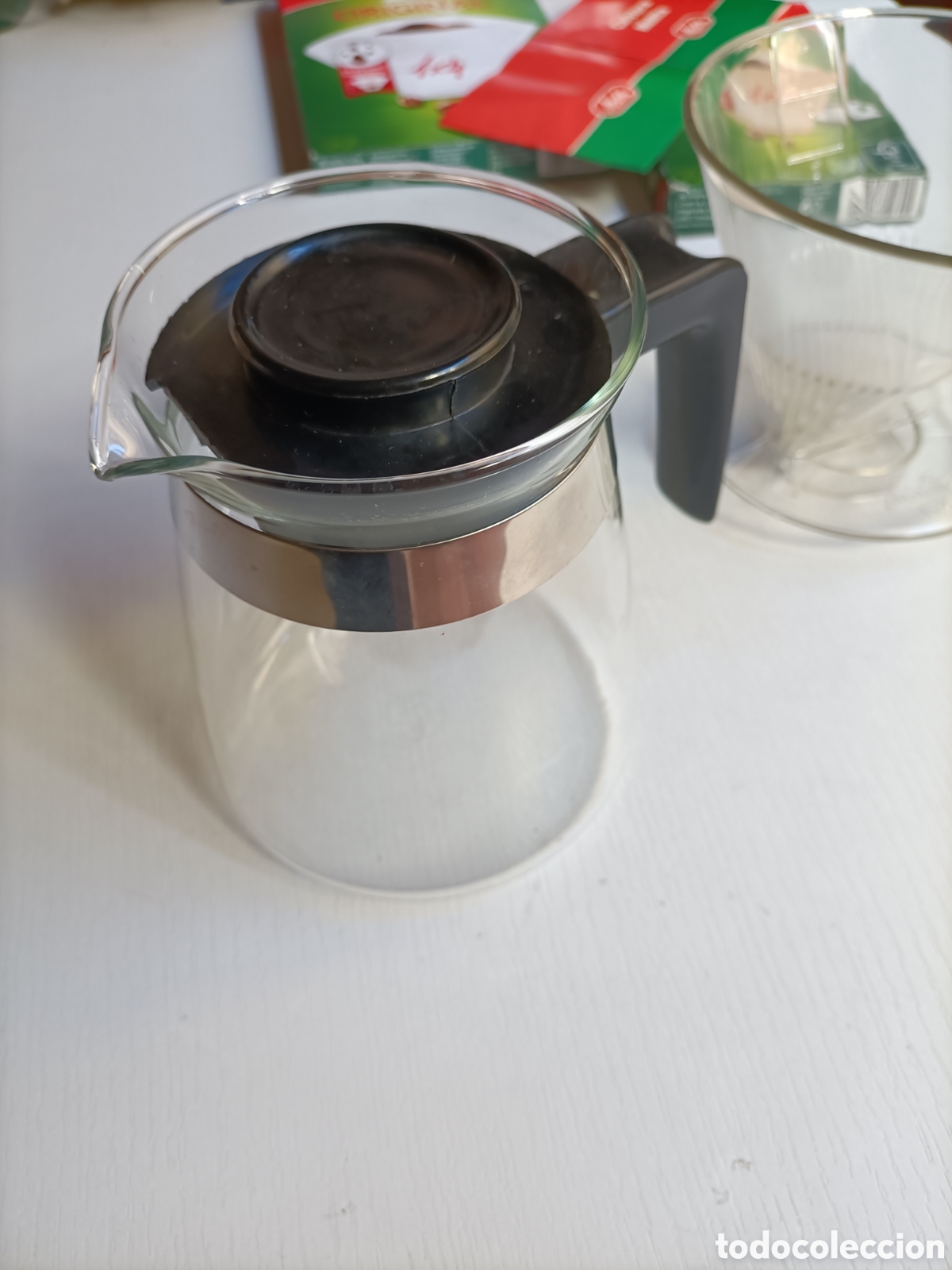 Vintage: Cafetera Melitta y filtros - Foto 6