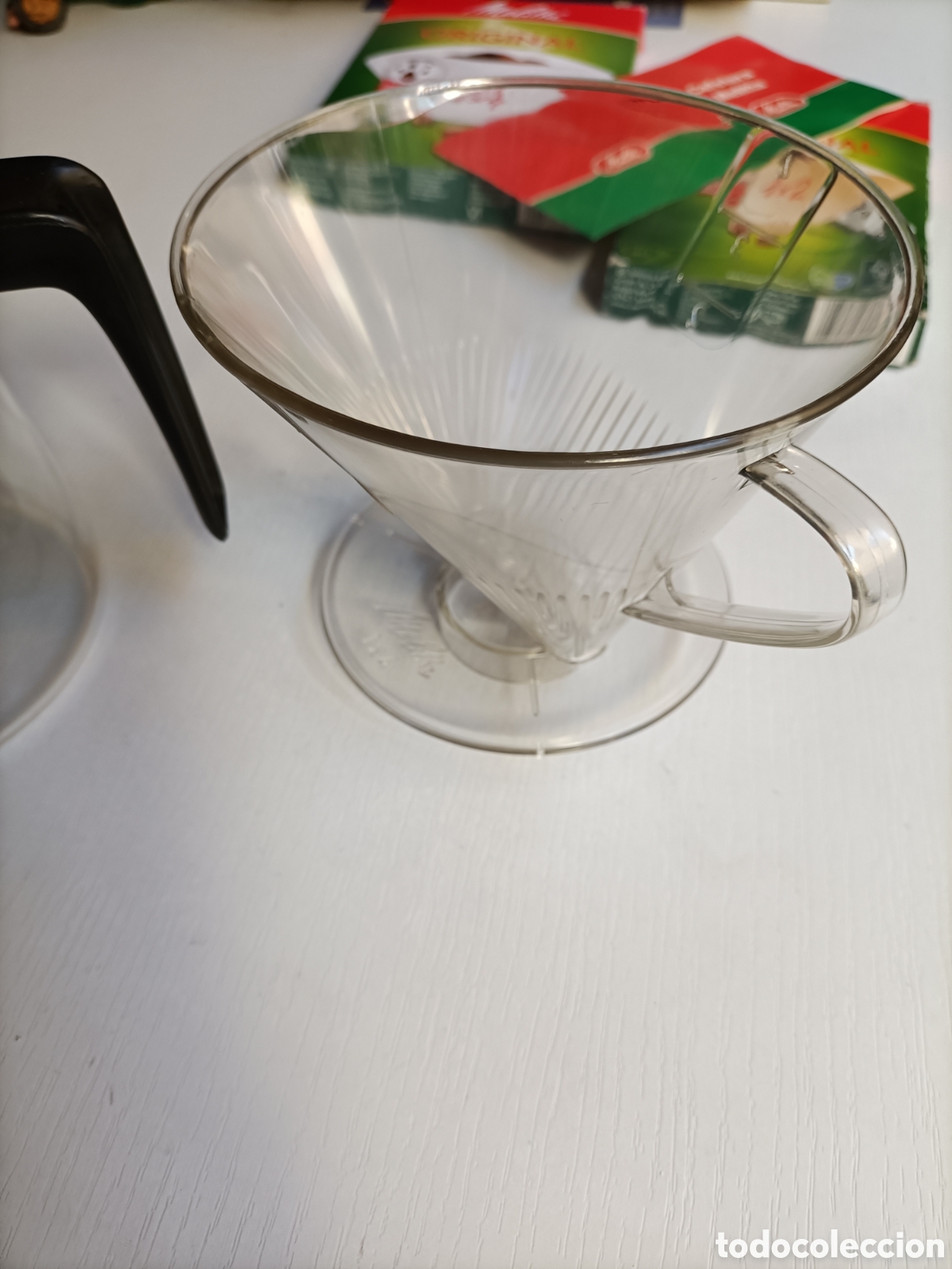 Vintage: Cafetera Melitta y filtros - Foto 7