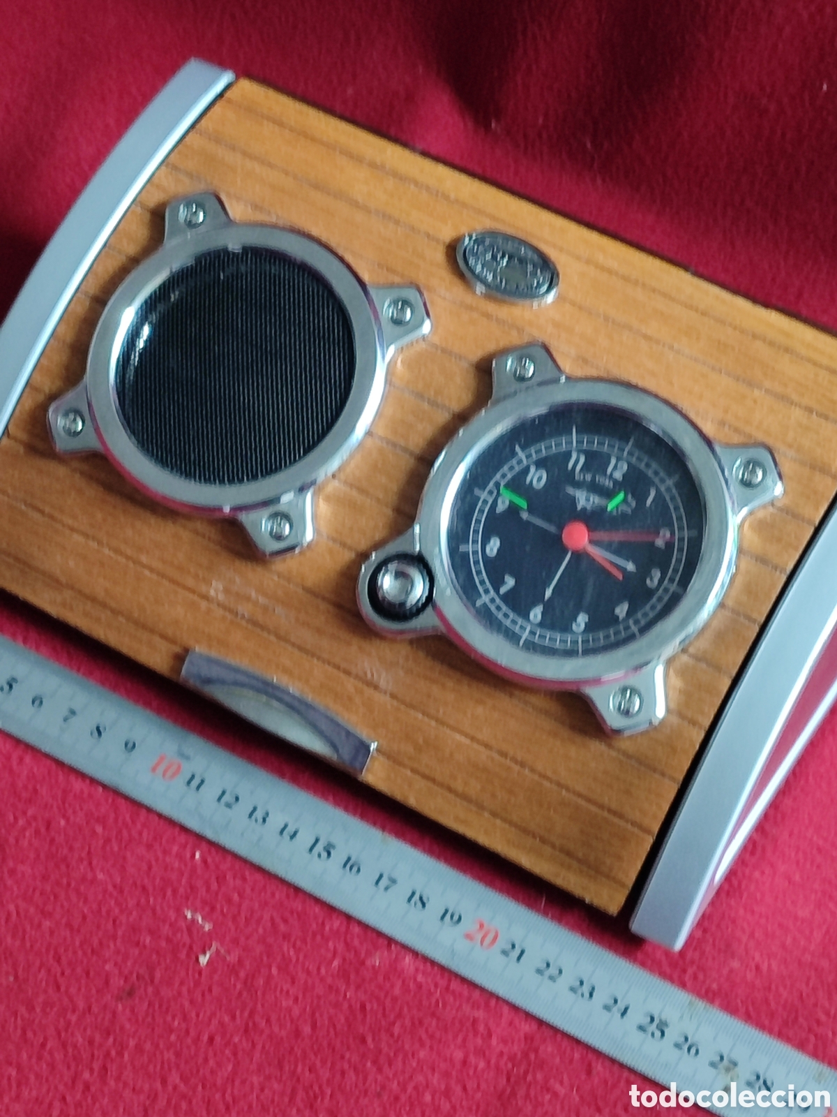 Vintage: Radio reloj vintage. Funciona - Foto 3