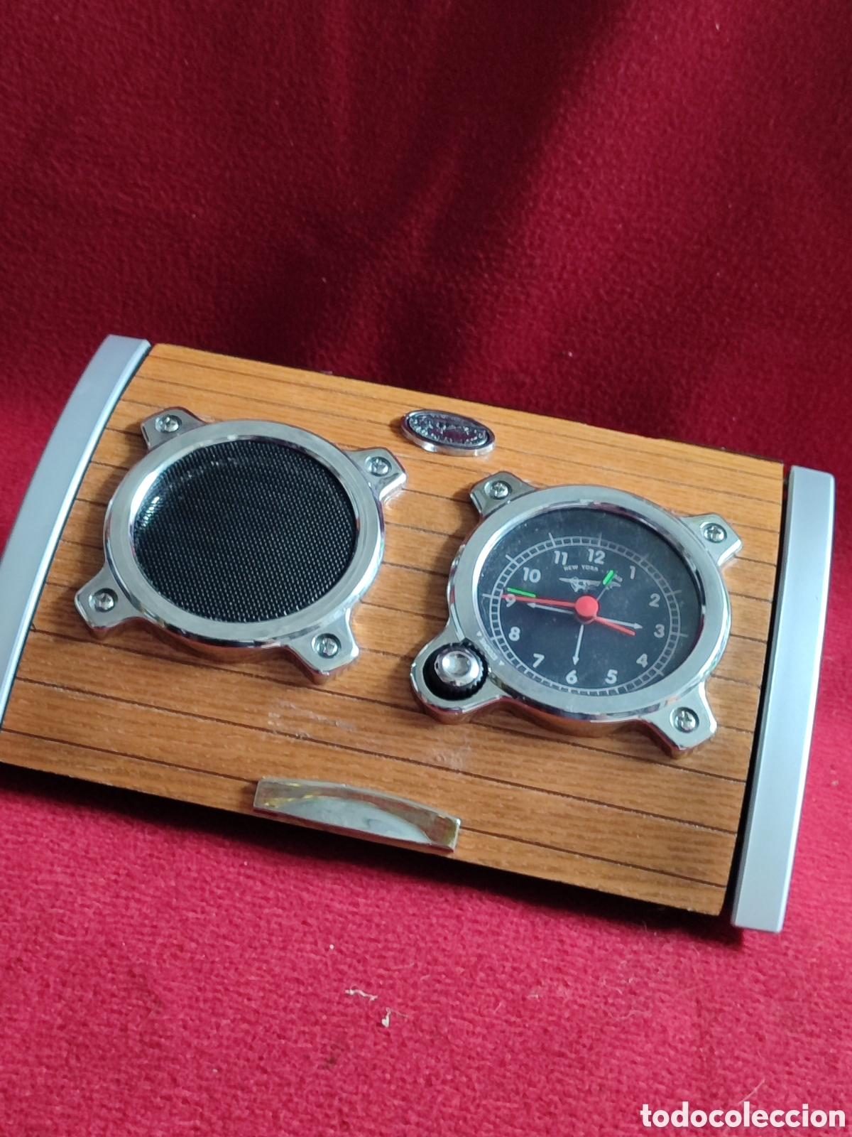 Vintage: Radio reloj vintage. Funciona - Foto 2