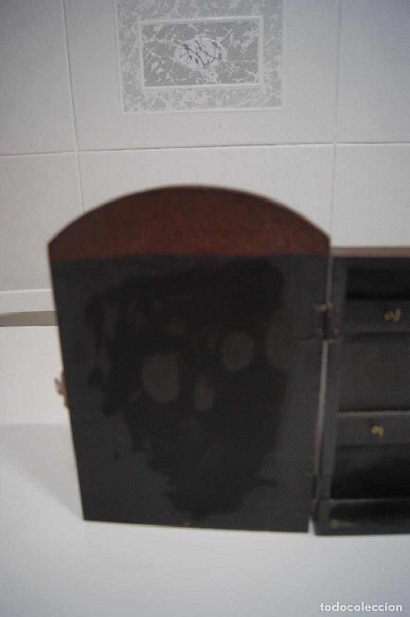 Vintage: Cuelgallaves madera oscura - Foto 5