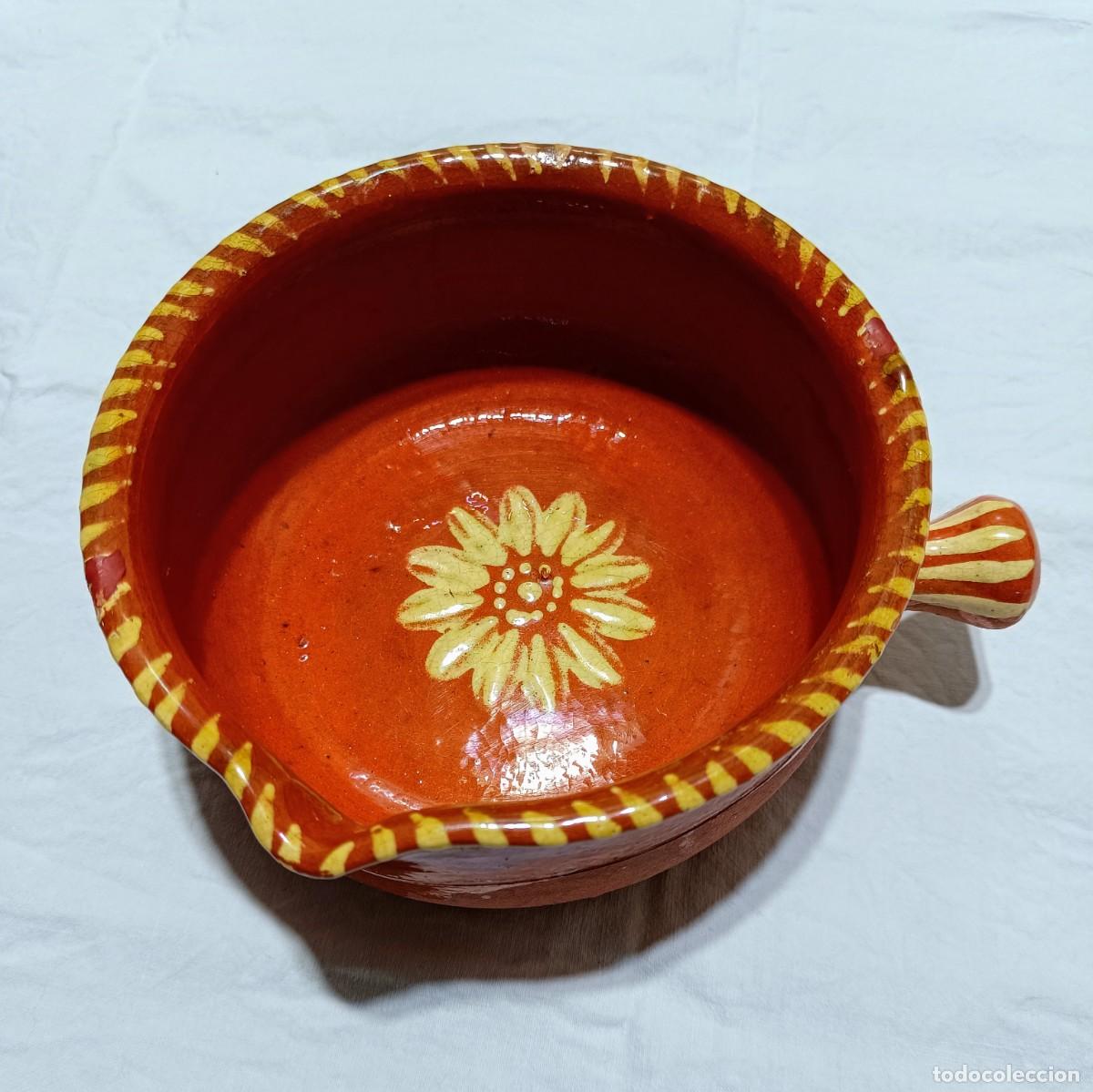 Vintage: Cazo de terracota marr&oacute;n - Foto 1