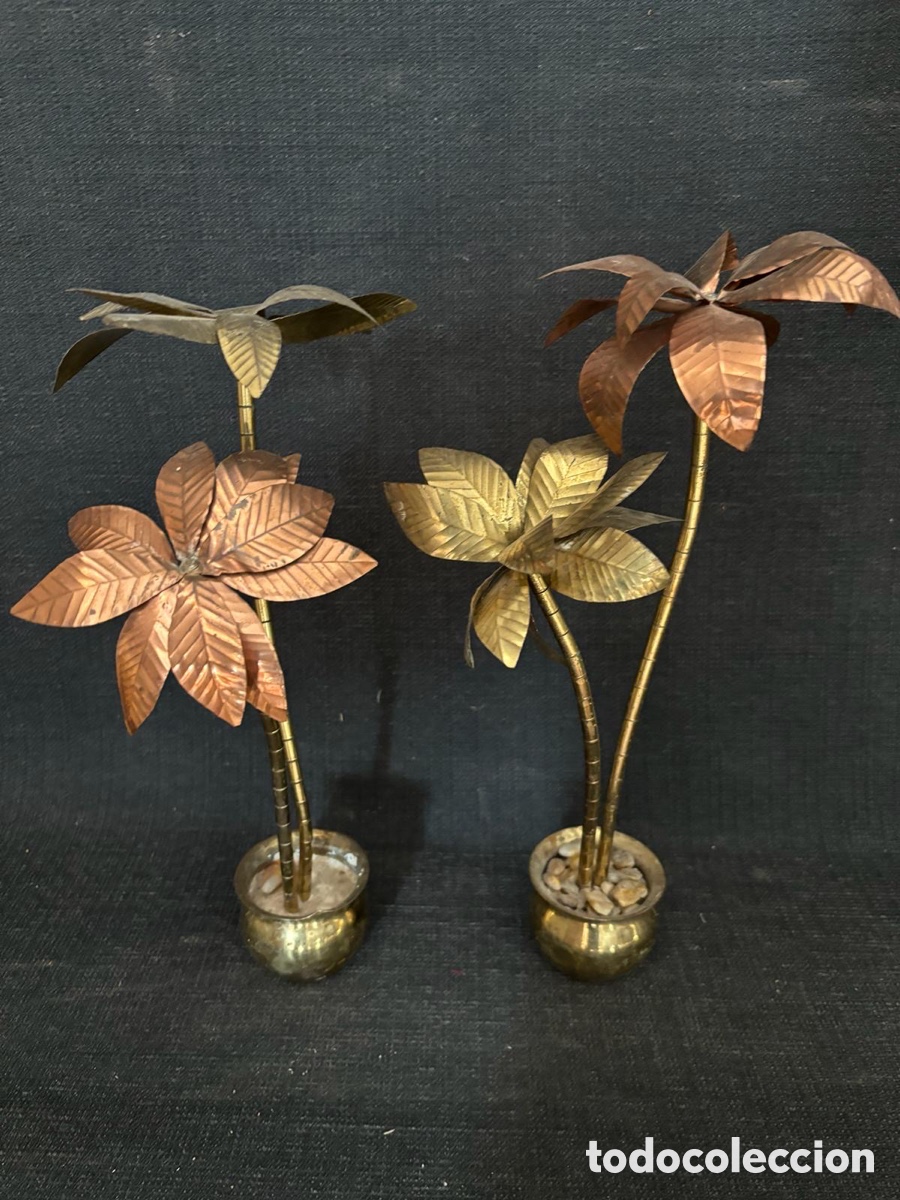 Vintage: Pareja de Palmeras decorativas - Foto 1