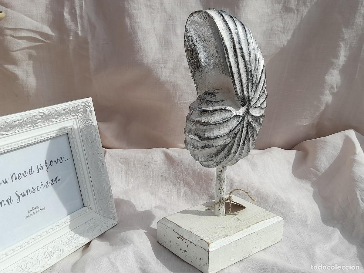 Vintage: Figura decorativa concha - Foto 1