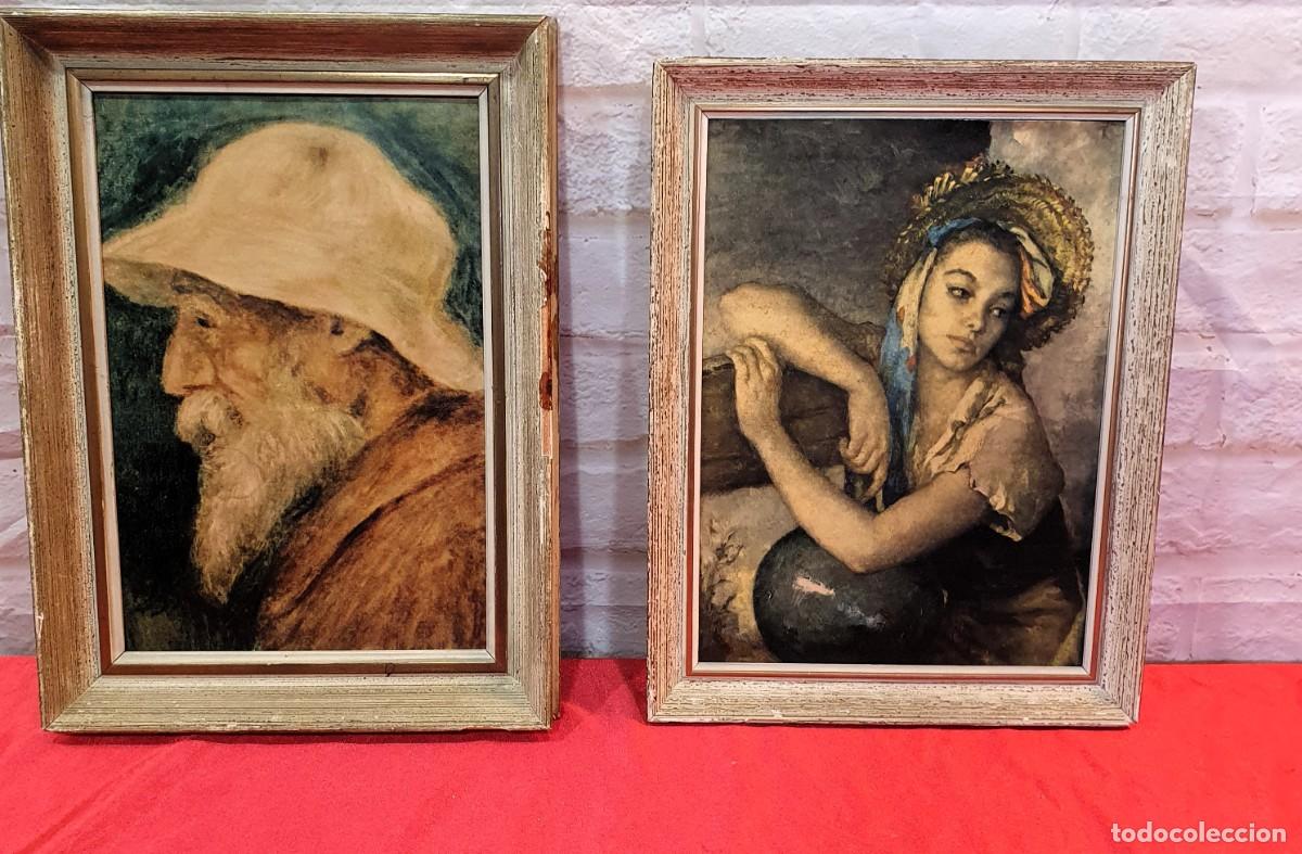 Vintage: - Pareja de cuadros vitange - Foto 1