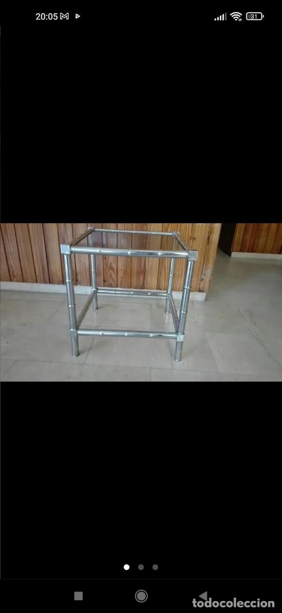 Vintage: Mesa met&aacute;lica Vintage