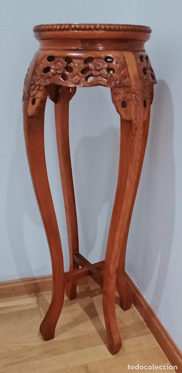Vintage: Pedestal Peana Madera - Foto 1