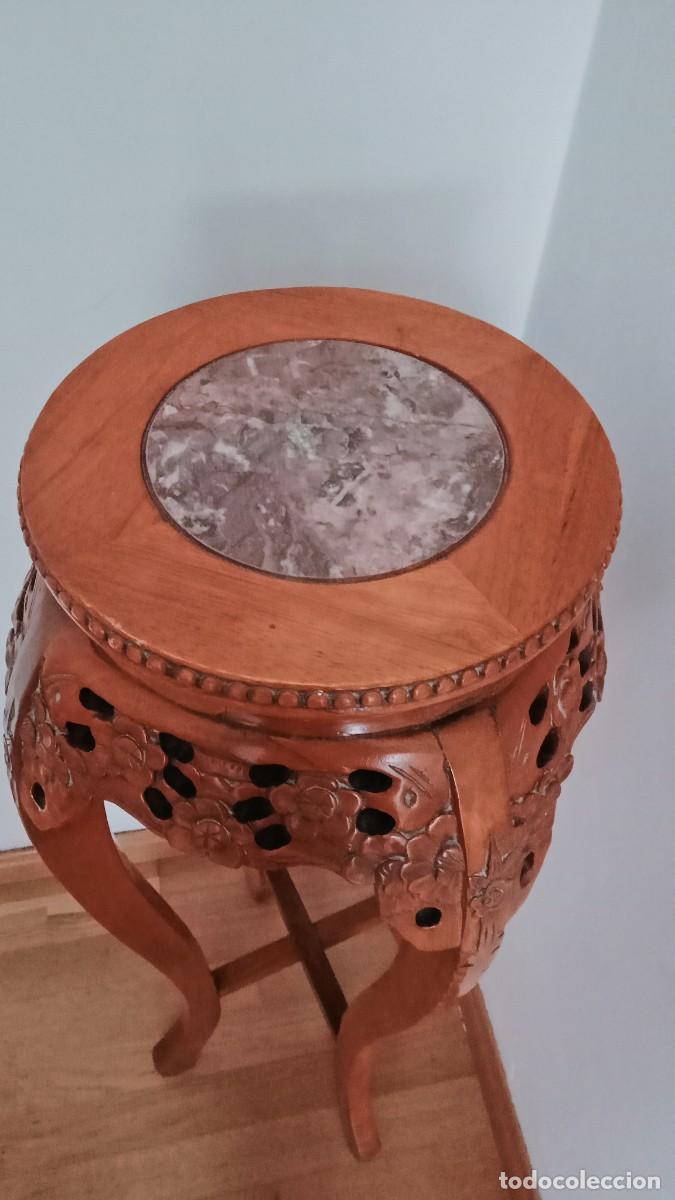 Vintage: Pedestal Peana Madera - Foto 3