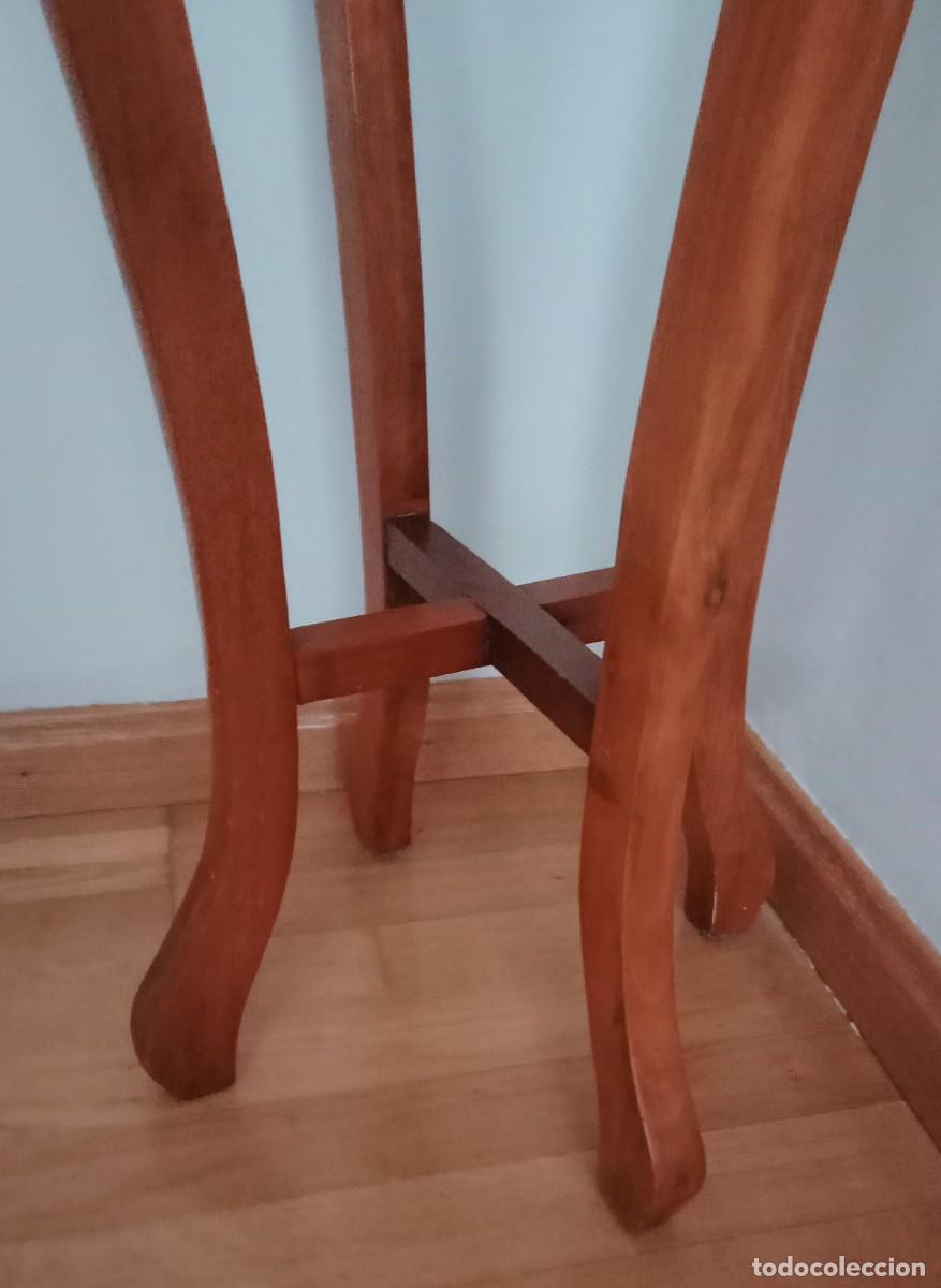 Vintage: Pedestal Peana Madera - Foto 4