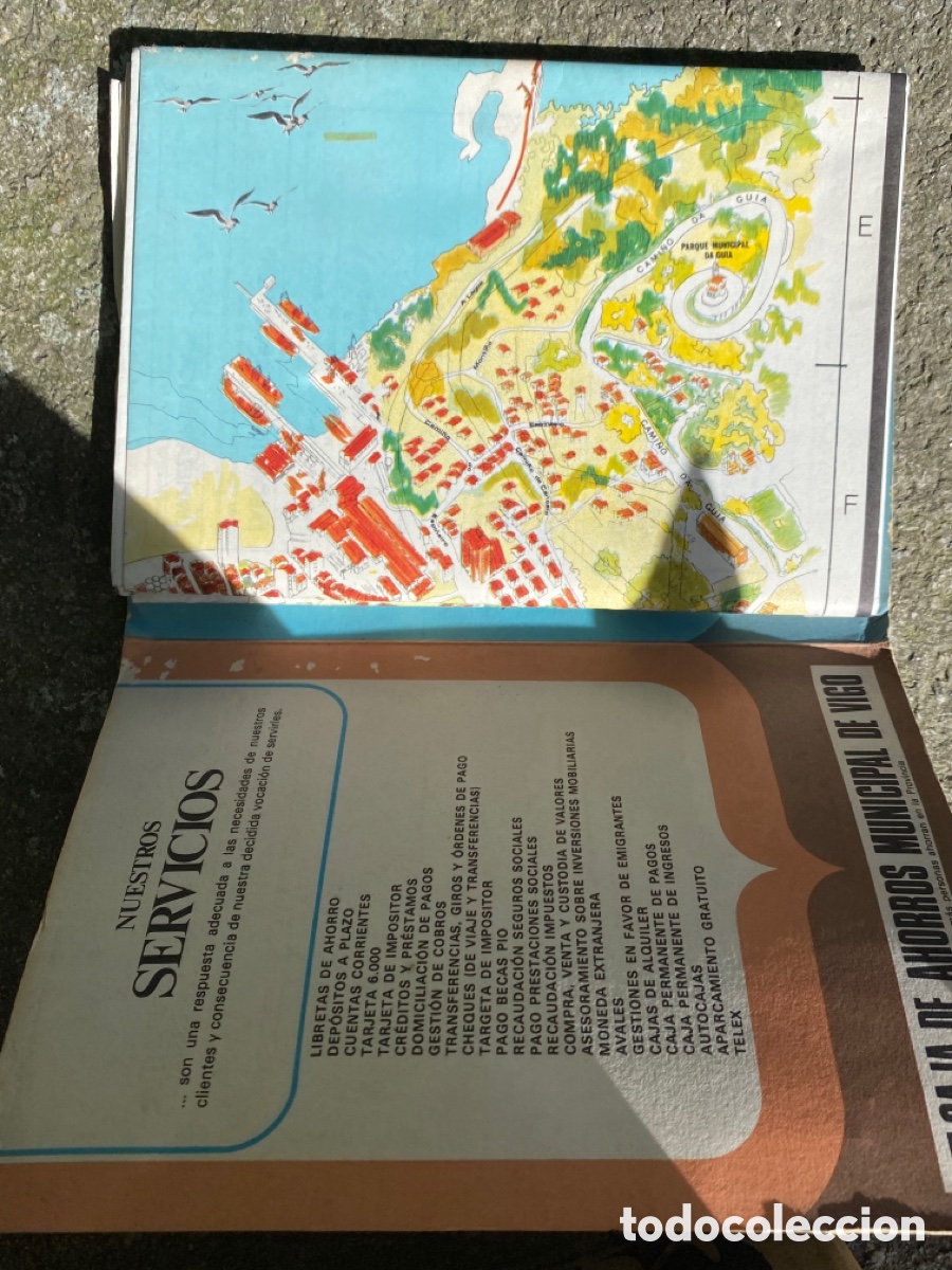 Vintage: Mapa de Vigo de los 70 - Foto 2