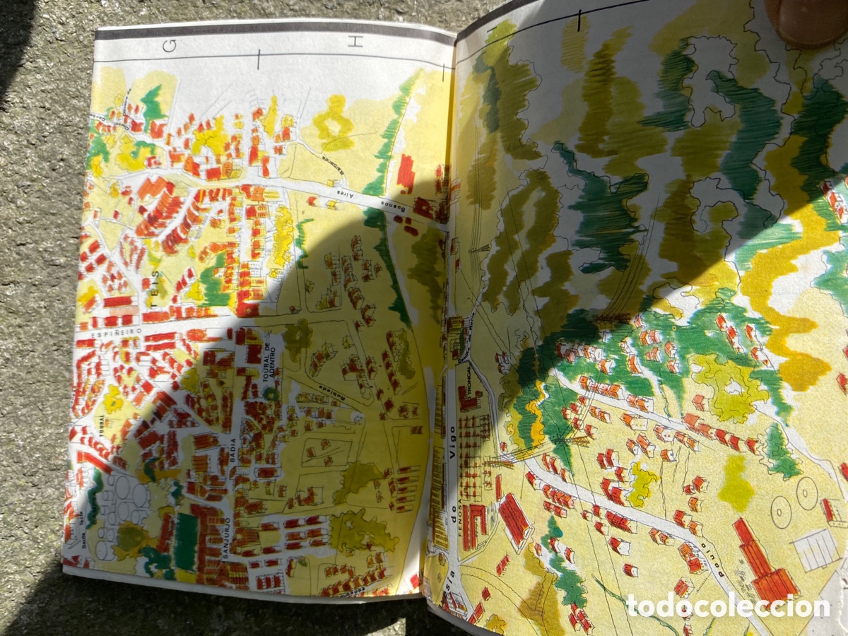 Vintage: Mapa de Vigo de los 70 - Foto 4
