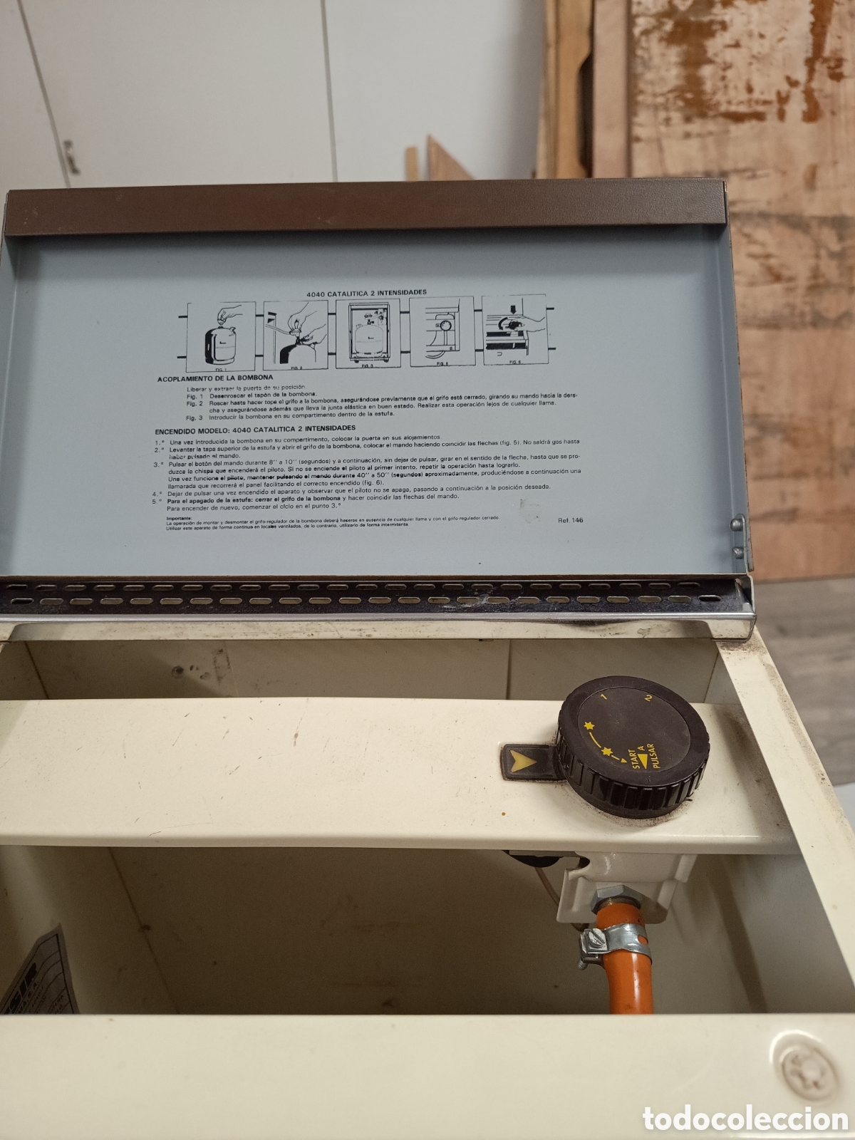 Vintage: Estufa de gas butsir - Foto 3