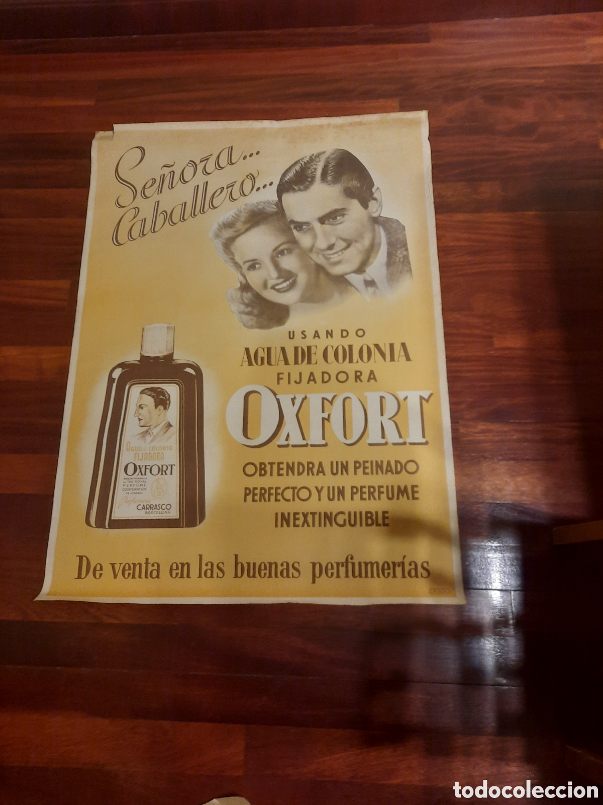 Vintage: Letrero publicitario, mide 97 X 70 - Foto 1