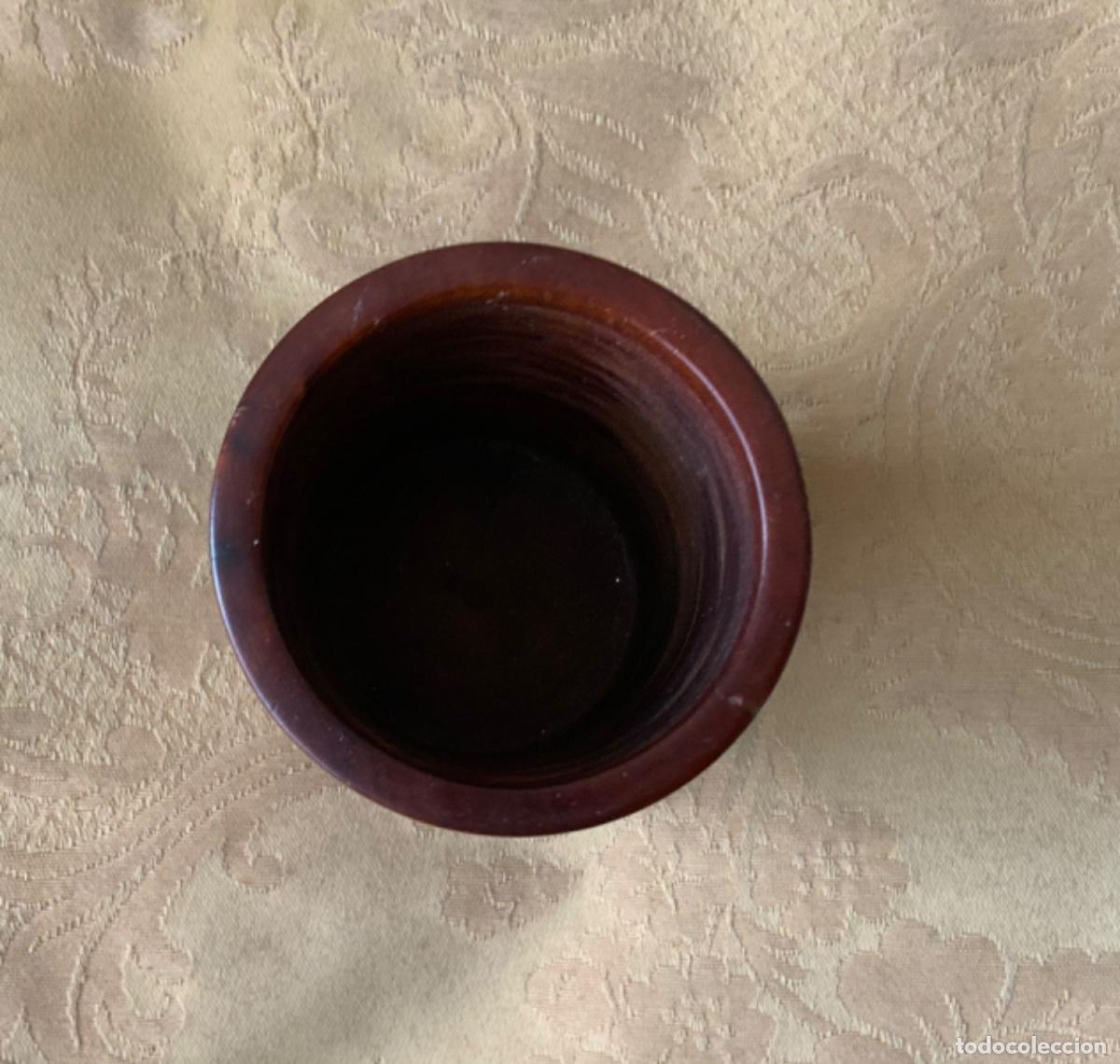 Vintage: PORTA L&Aacute;PICES MADERA RA&Iacute;Z DE TUYA - Foto 3