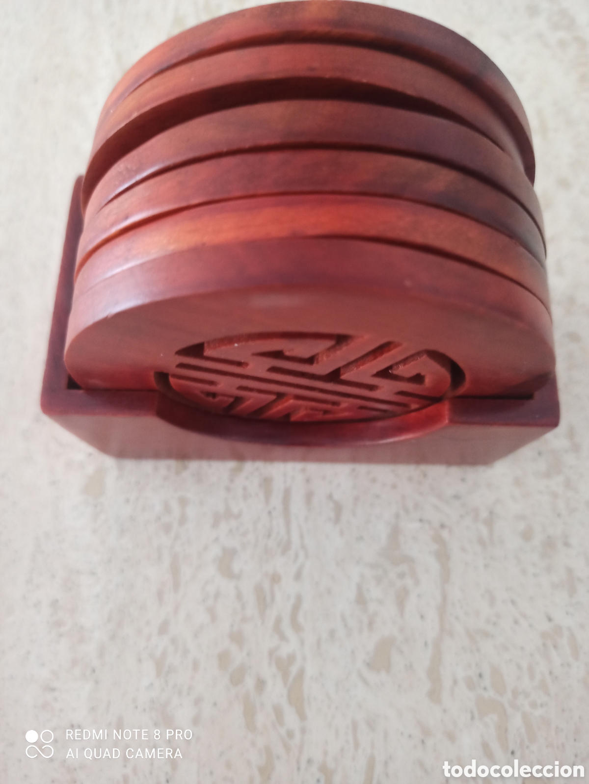 Vintage: Posavasos de madera - Foto 5