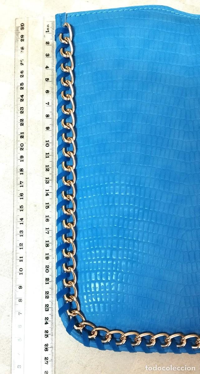 Vintage: Tablet funda polipiel, azul - Foto 5