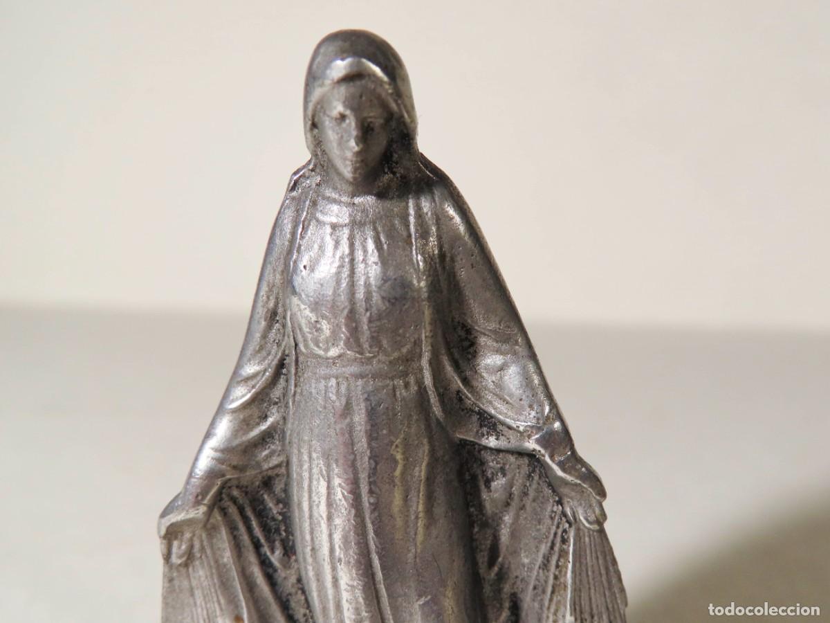 Vintage: Virgen Milagrosa Miniatura - Foto 2